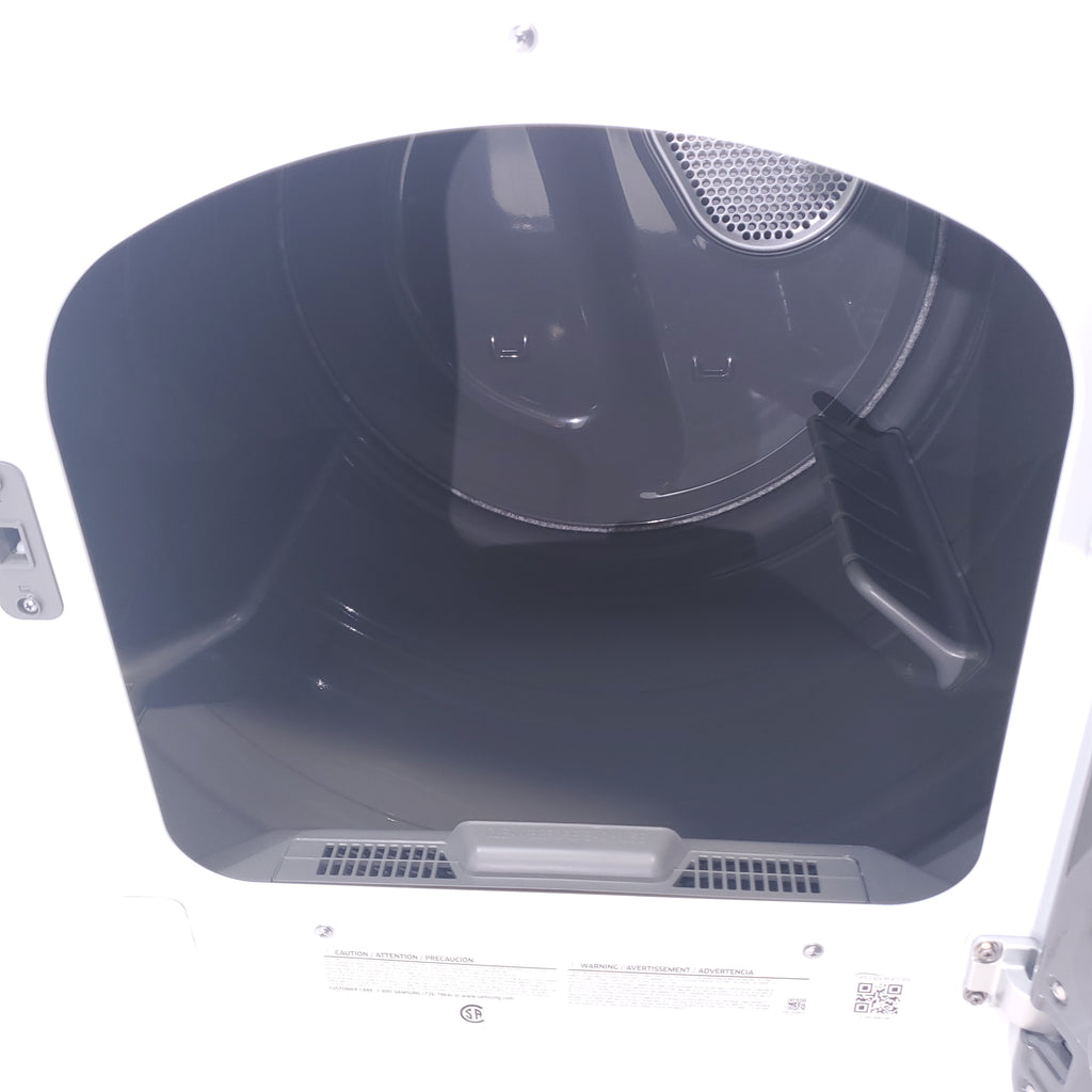 Pictures of Samsung 7.4 cu. ft. Smart Electric Dryer with Steam Sanitize+ in White - Scratch & Dent - Minor - Neu Appliance Outlet - Discount Appliance Outlet in Austin, Tx