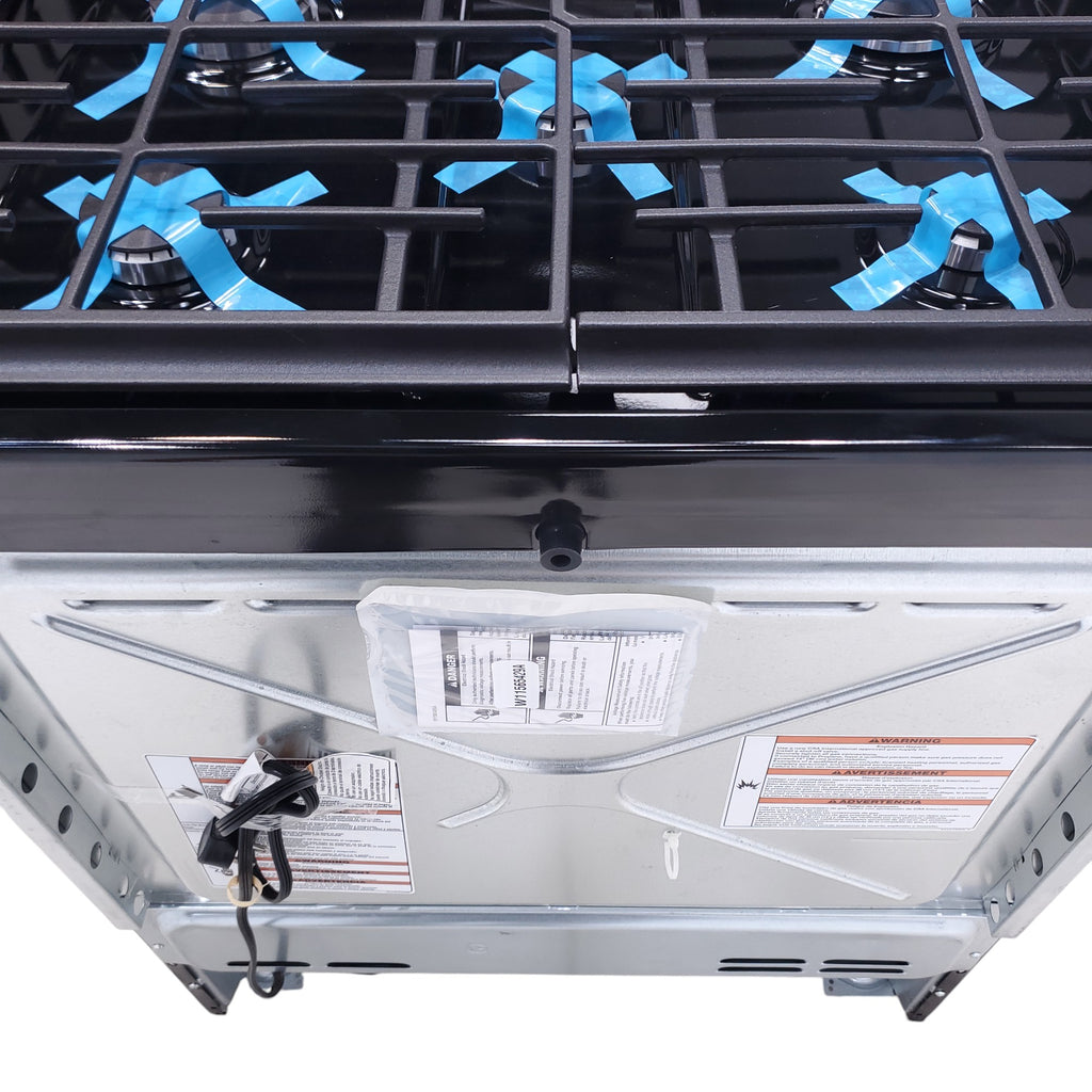 Pictures of KitchenAid  Stainless Steel Convection 30" 5 Burner Slide-in Gas Range with Even-Heat™ True Convection and Steam Rack - Open Box - Neu Appliance Outlet - Discount Appliance Outlet in Austin, Tx