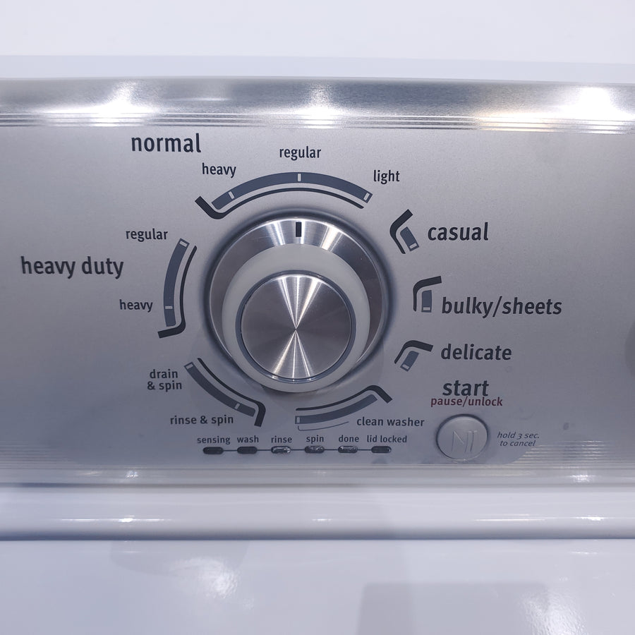 Maytag Energy Star 3.6 cu ft Top Load Washing Machine with Maytag Commercial Technology and Deep Clean Option - Certified Refurbished