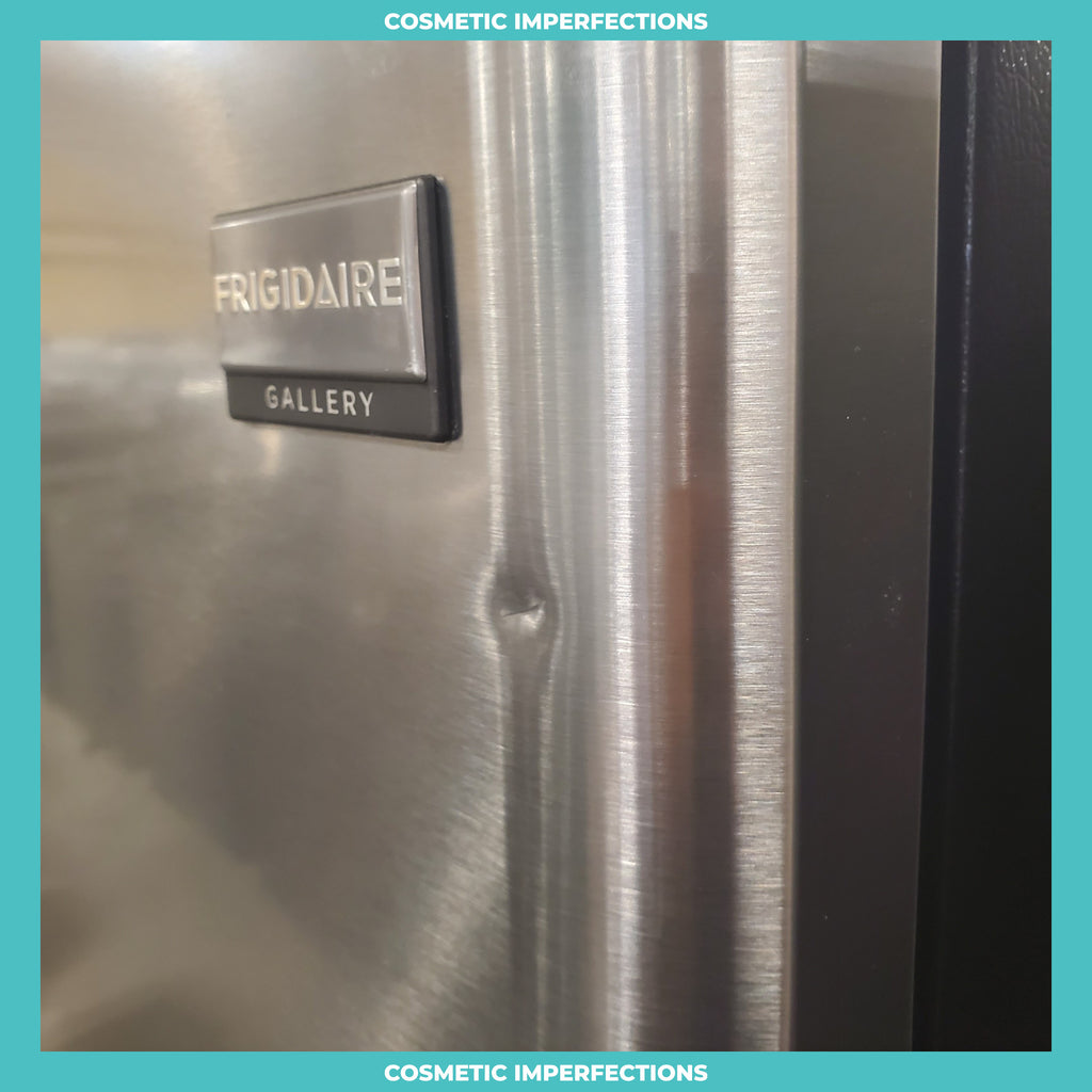 Pictures of 30" Wide Frigidaire Gallery Stainless Steel 18.3-cu ft Top-Freezer Refrigerator with Adjustable Spill Proof Glass - Certified Refurbished - Neu Appliance Outlet - Discount Appliance Outlet in Austin, Tx