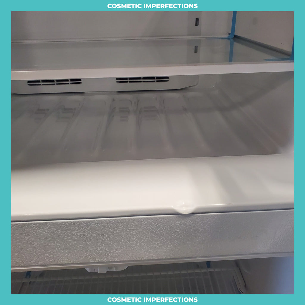 Pictures of White Frigidaire 18.3 cu. ft. Top Freezer Refrigerator with Garage-Ready Design - Scratch & Dent - Minor - Neu Appliance Outlet - Discount Appliance Outlet in Austin, Tx