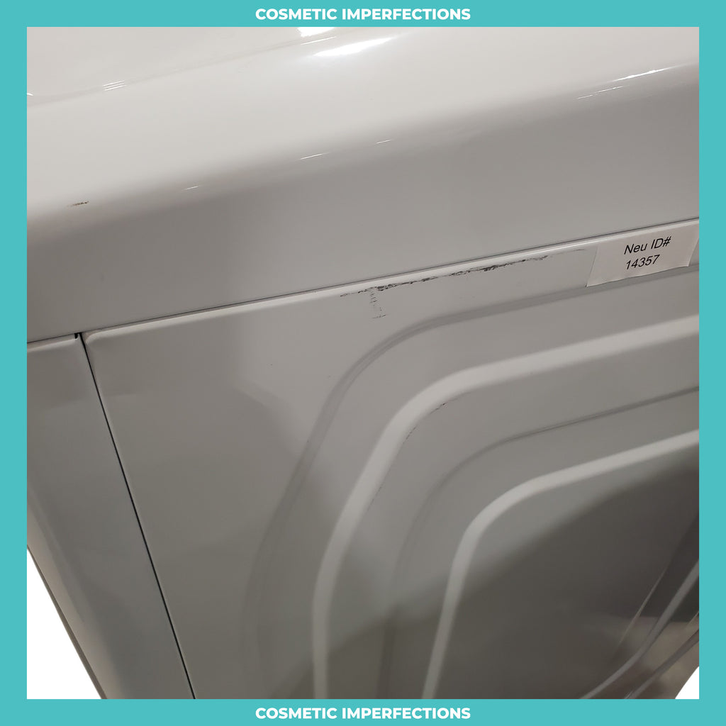 Pictures of Samsung 7.4 cu. ft. Smart Electric Dryer with Steam Sanitize+ in White - Scratch & Dent - Minor - Neu Appliance Outlet - Discount Appliance Outlet in Austin, Tx