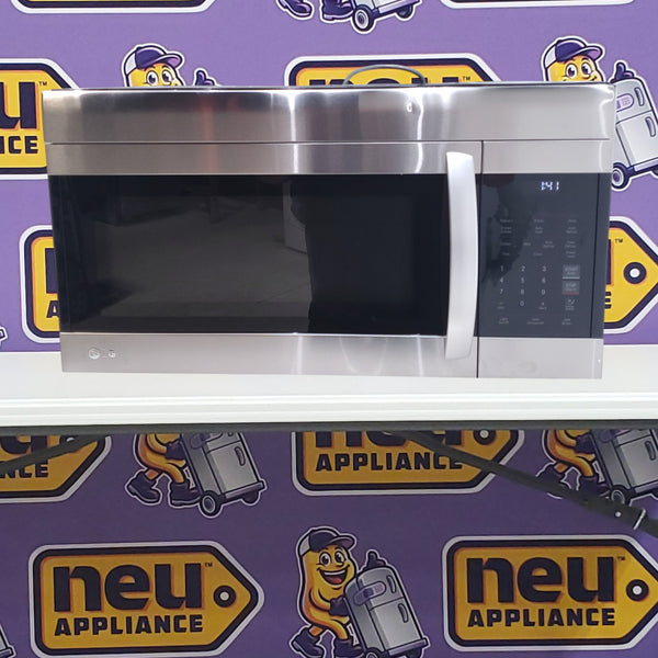 LG 1.7 cu. ft. Over-the-Range Microwave Oven in Stainless Steel with EasyClean - Open Box