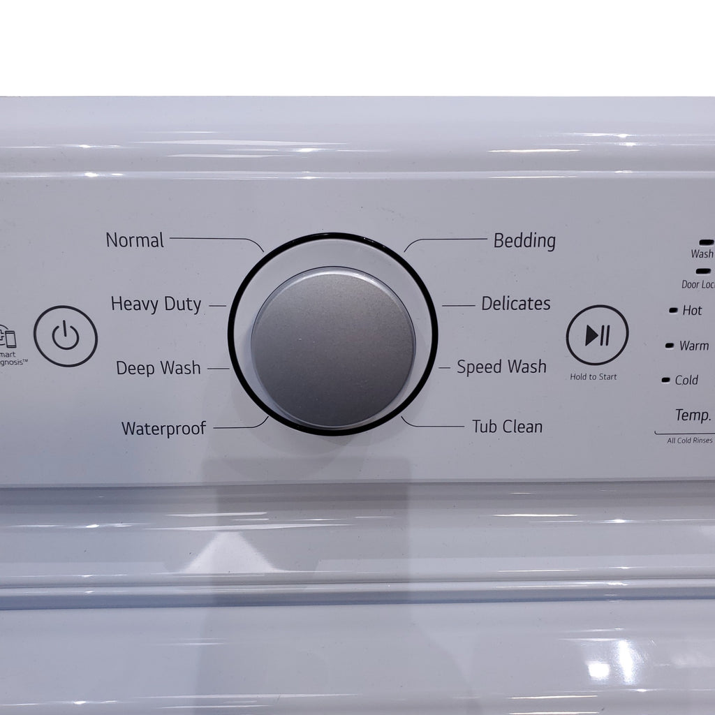 Pictures of LG 5.0 cu. ft. Mega Capacity ENERGY STAR Top Load Washer with TurboDrum Technology and ENERGY STAR LG 7.3 cu. ft. Ultra Large Capacity Gas Dryer with Aluminized Alloy Steel Drum- Open Box - Neu Appliance Outlet - Discount Appliance Outlet in Austin, Tx