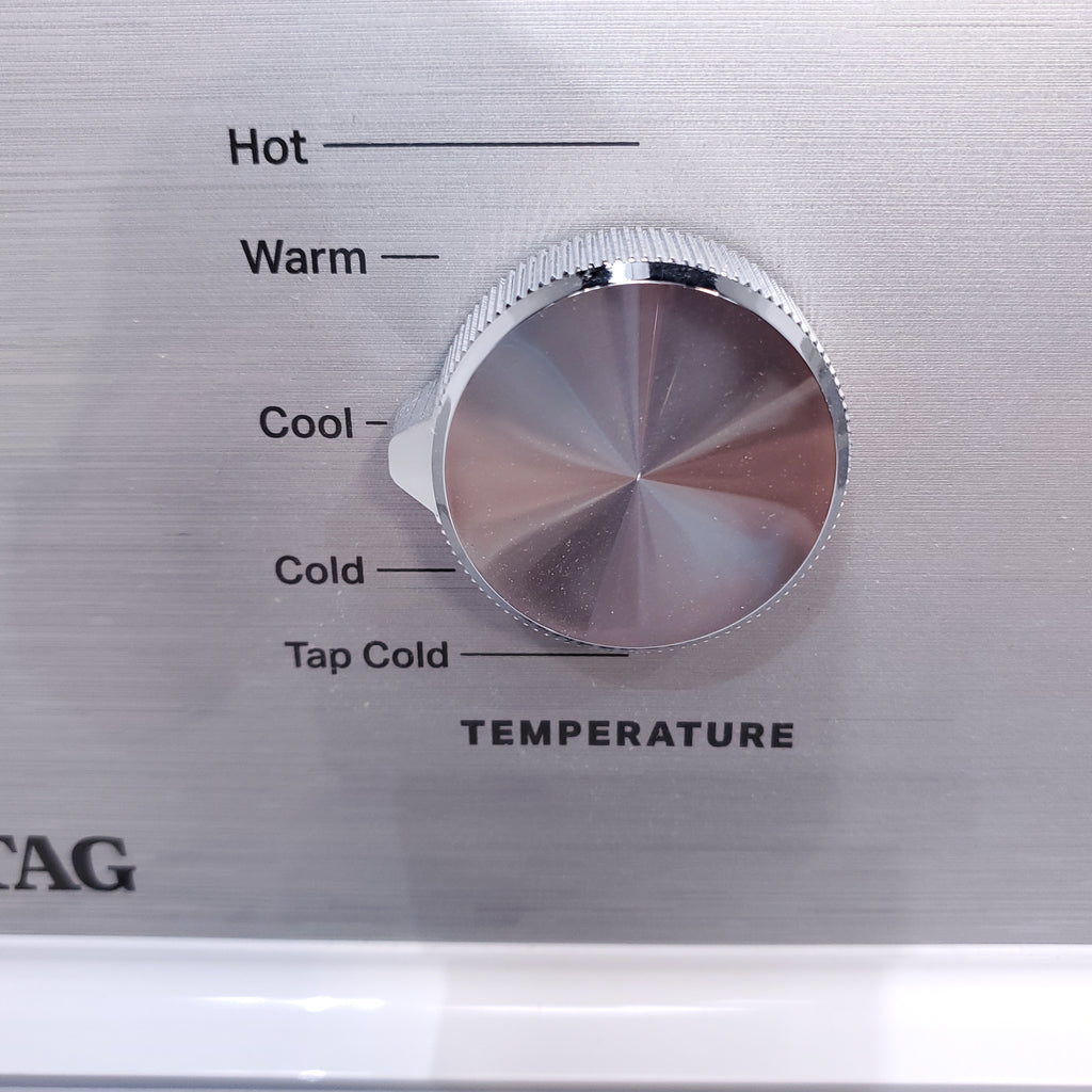 Maytag 4.5 cu. ft. Capacity Top Load Washer with Power™ Agitator and Deep Fill MVW4505MW - Certified Refurbished and Maytag 7.0 cu. ft. Capacity Top Load Electric Wrinkle Prevent Dryer 16057 - MED4500MW - Scratch & Dent (Minor)