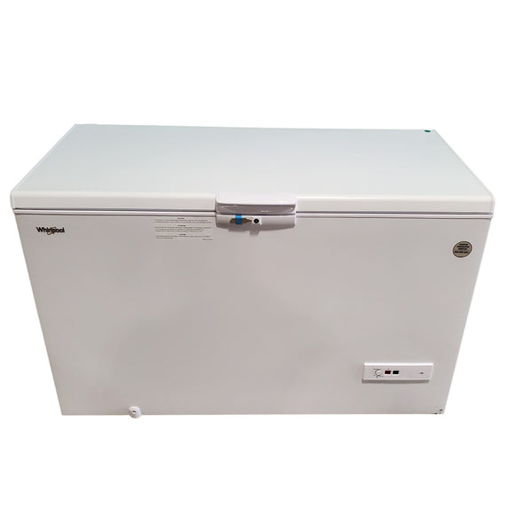 White Whirlpool Flexible Storage 16-cu ft Garage Ready Manual Defrost Chest Freezer Convertible To Refrigerator with Temperature Alarm - Scratch & Dent - Minor