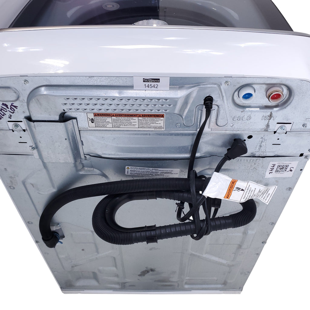 Pictures of Maytag 4.7 cu. ft. Smart Top Load Washing Machine with Extra Power Button and Deep Fill option and Maytag Smart 7.4 cu ft ENERGY STAR STEAM Gas Dryer with Extra Power Button and Advanced Moisture Sensing - Scratch & Dent - Minor - Neu Appliance Outlet - Discount Appliance Outlet in Austin, Tx