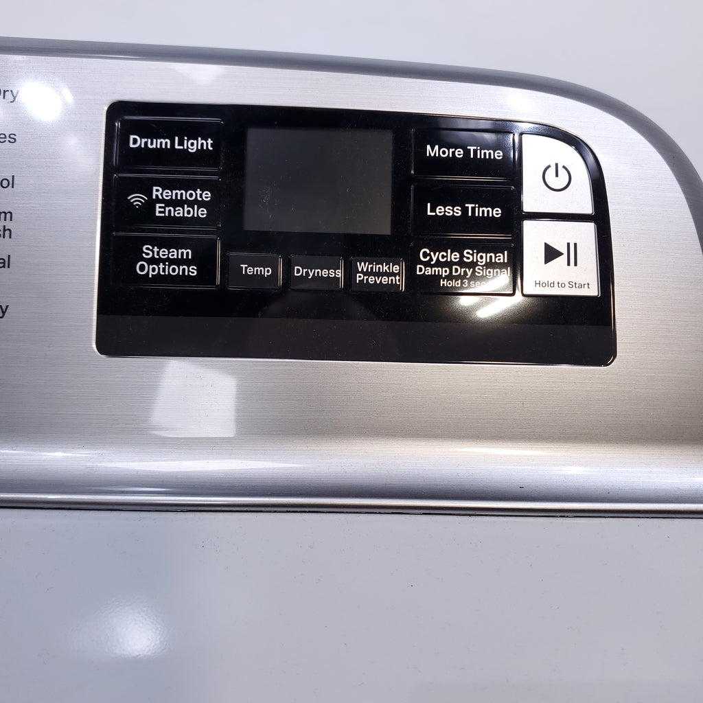 Pictures of Maytag 4.7 cu. ft. Smart Top Load Washing Machine with Extra Power Button and Deep Fill option and Maytag Smart 7.4 cu ft ENERGY STAR STEAM Gas Dryer with Extra Power Button and Advanced Moisture Sensing - Scratch & Dent - Minor - Neu Appliance Outlet - Discount Appliance Outlet in Austin, Tx