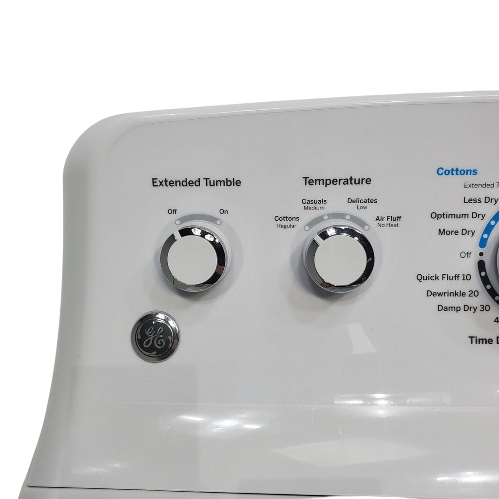 Pictures of Neu Select GE High Capacity Agitator Washer & Electric Dryer Set: 4.2 cu. ft. High Capacity Agitator Washer With Extra Water Cycle / Option & 7.2 cu. ft. Electric 220v Dryer With Auto Sensor Dry - Certified Refurbished - Neu Appliance Outlet - Discount Appliance Outlet in Austin, Tx