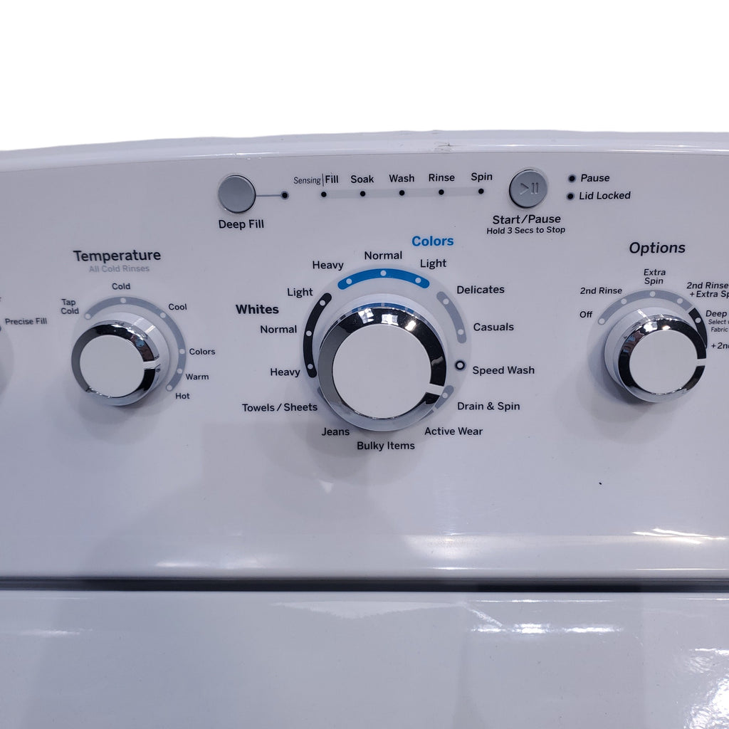 Pictures of Neu Select GE High Capacity 4.2 cu. ft. Agitator Top Load HE Washing Machine With Extra Water Cycle / Option - Certified Refurbished - Neu Appliance Outlet - Discount Appliance Outlet in Austin, Tx