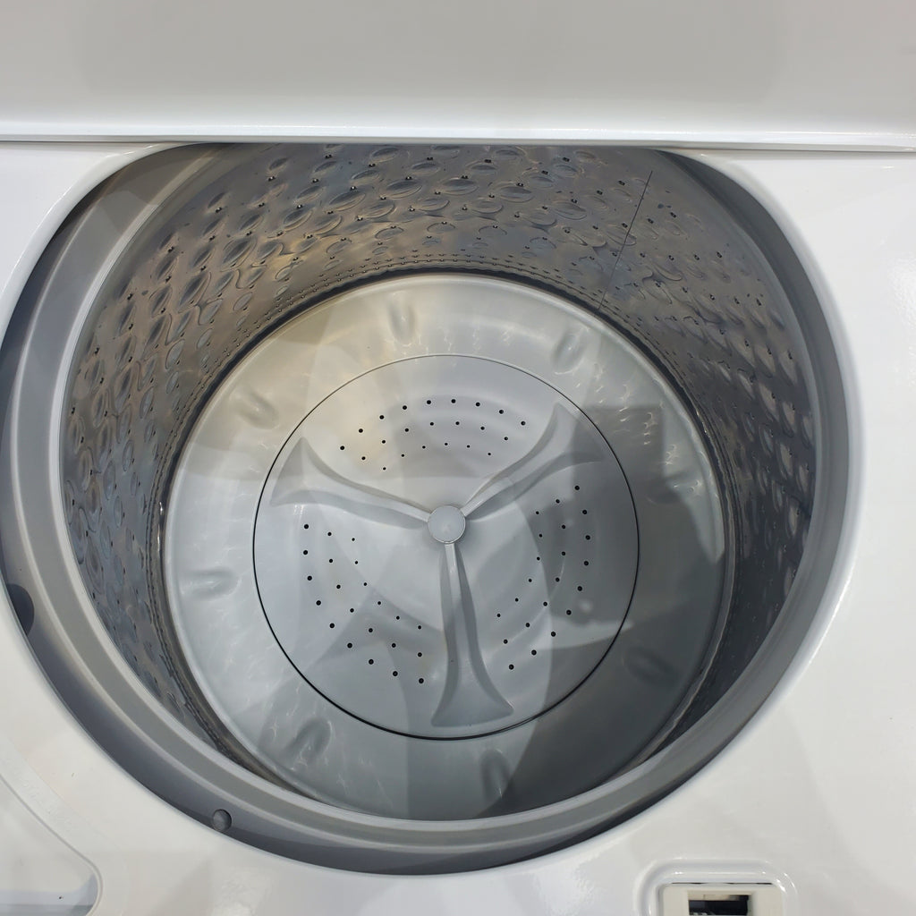 Pictures of Neu Preferred Maytag High Capacity Impeller Washer & Electric Dryer Set: 3.8 cu. ft. High Capacity Impeller Washer With Extra Water Cycle / Option & 7.0 cu. ft. Electric 220v Dryer With Auto Sensor Dry - Certified Refurbished - Neu Appliance Outlet - Discount Appliance Outlet in Austin, Tx