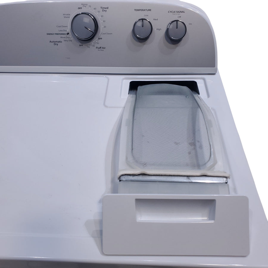 Neu Preferred Whirlpool High Capacity Impeller Washer & Electric Dryer Set: 3.8 cu. ft. High Capacity Impeller Washer With Extra Water Cycle / Option & 7.0 cu. ft. Electric 220v Dryer With Auto Sensor Dry  - Certified Refurbished