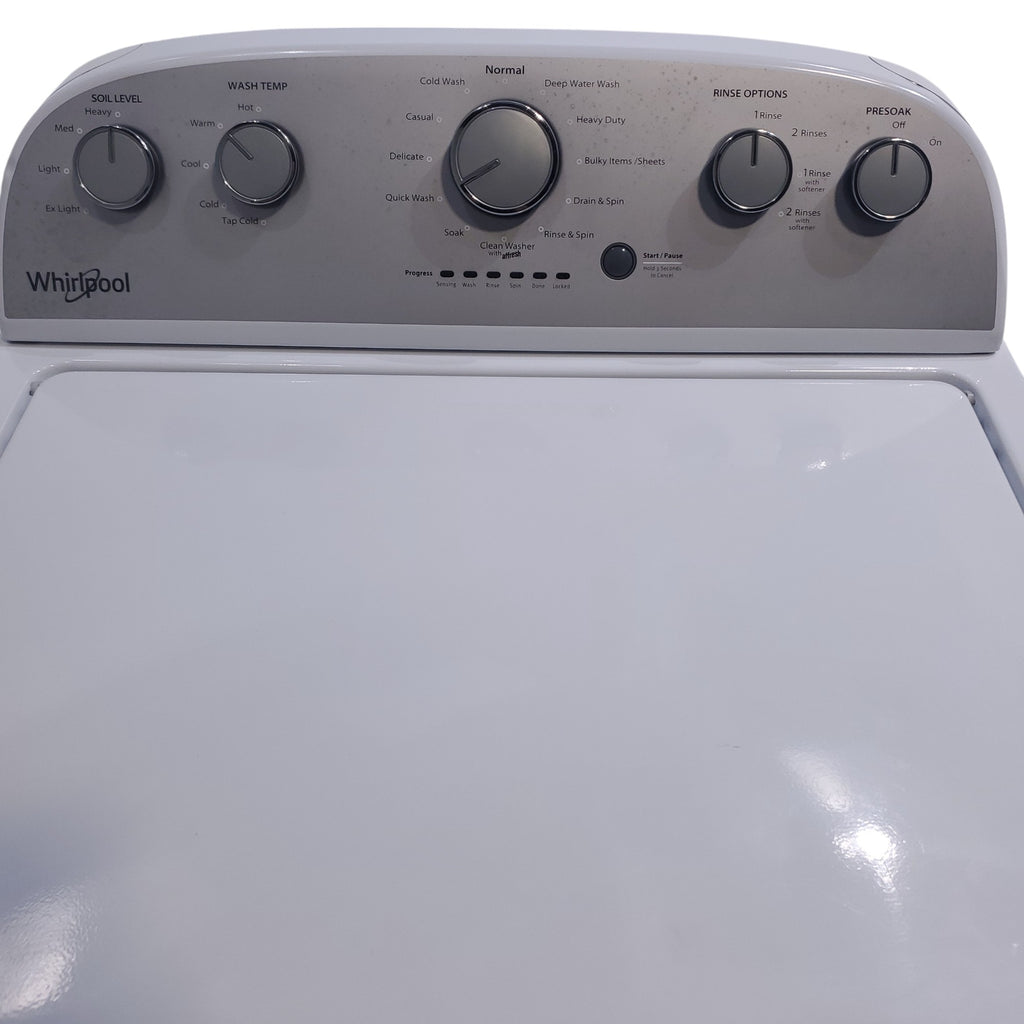 Pictures of Neu Preferred HE Whirlpool High Capacity 3.8 cu. ft. Impeller Top Load Washing Machine With Extra Water Cycle / Option - Certified Refurbished - Neu Appliance Outlet - Discount Appliance Outlet in Austin, Tx