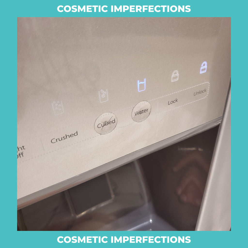 Pictures of Whirlpool Fingerprint Resistant Stainless Steel 36 inch Side by Side Refrigerator with SpillGuard™ Shelves and EveryDrop™ Water Filter - Scratch & Dent - Minor - Neu Appliance Outlet - Discount Appliance Outlet in Austin, Tx
