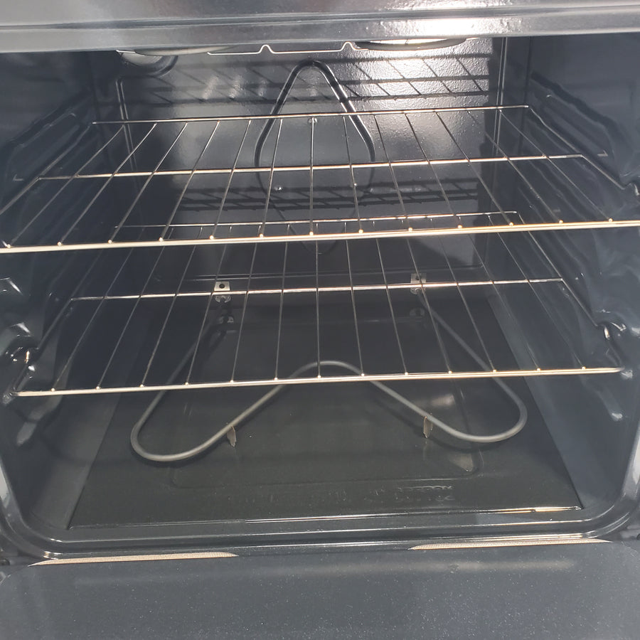 Frigidaire White 30 inch 5.3 cu. ft. 5-Burner Element Electric Range with Manual Clean FCRE3052AW - Scratch & Dent - (Minor)