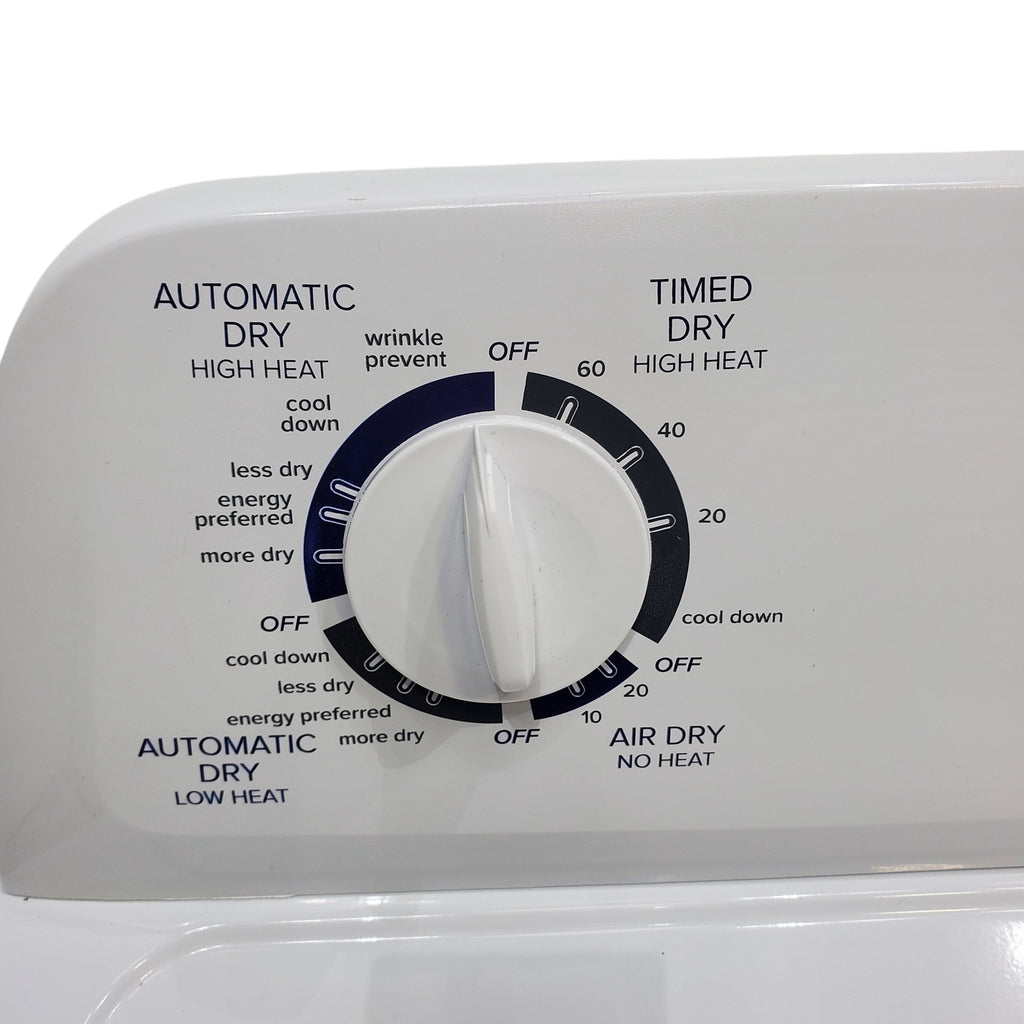 Pictures of White Amana 3.5 cu. ft. Top-Load Washer with Deep Water Wash Option and Amana 6.5 cu. ft. Electric Dryer with Wrinkle Prevent - Open Box - Neu Appliance Outlet - Discount Appliance Outlet in Austin, Tx