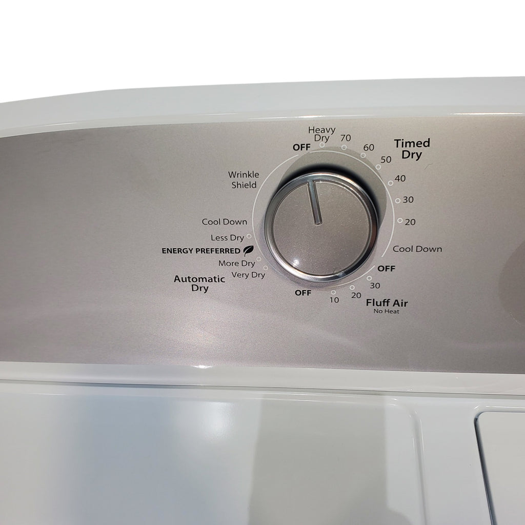 Pictures of Whirlpool Agitator 3.5 cu. ft. Top Load Washer with Deep Water Wash Option and 7.0 cu. ft. Gas Dryer with Heavy Duty Cycle and Wrinkle Shield - Open Box - Neu Appliance Outlet - Discount Appliance Outlet in Austin, Tx