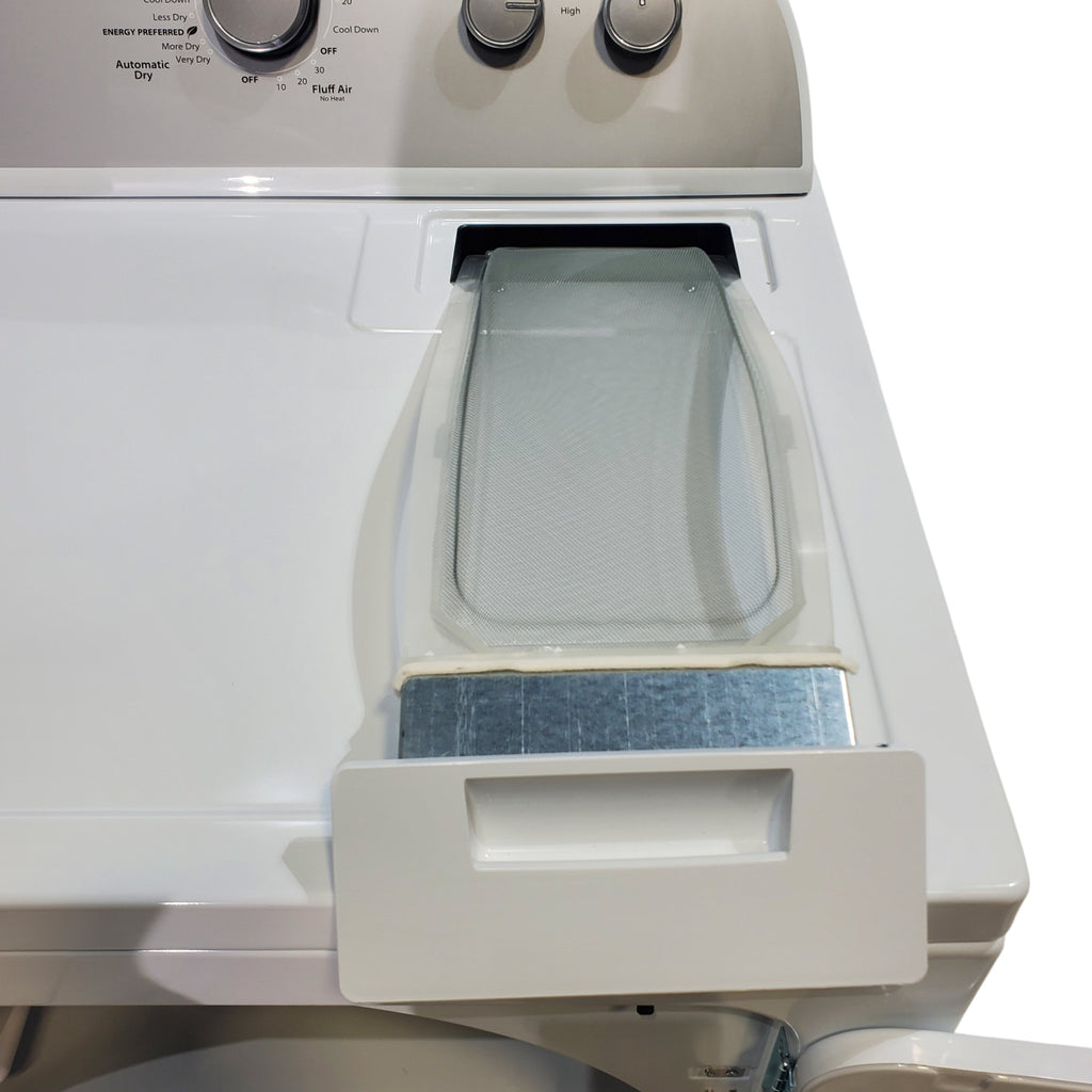 Pictures of Whirlpool Agitator 3.5 cu. ft. Top Load Washer with Deep Water Wash Option and 7.0 cu. ft. Gas Dryer with Heavy Duty Cycle and Wrinkle Shield - Open Box - Neu Appliance Outlet - Discount Appliance Outlet in Austin, Tx