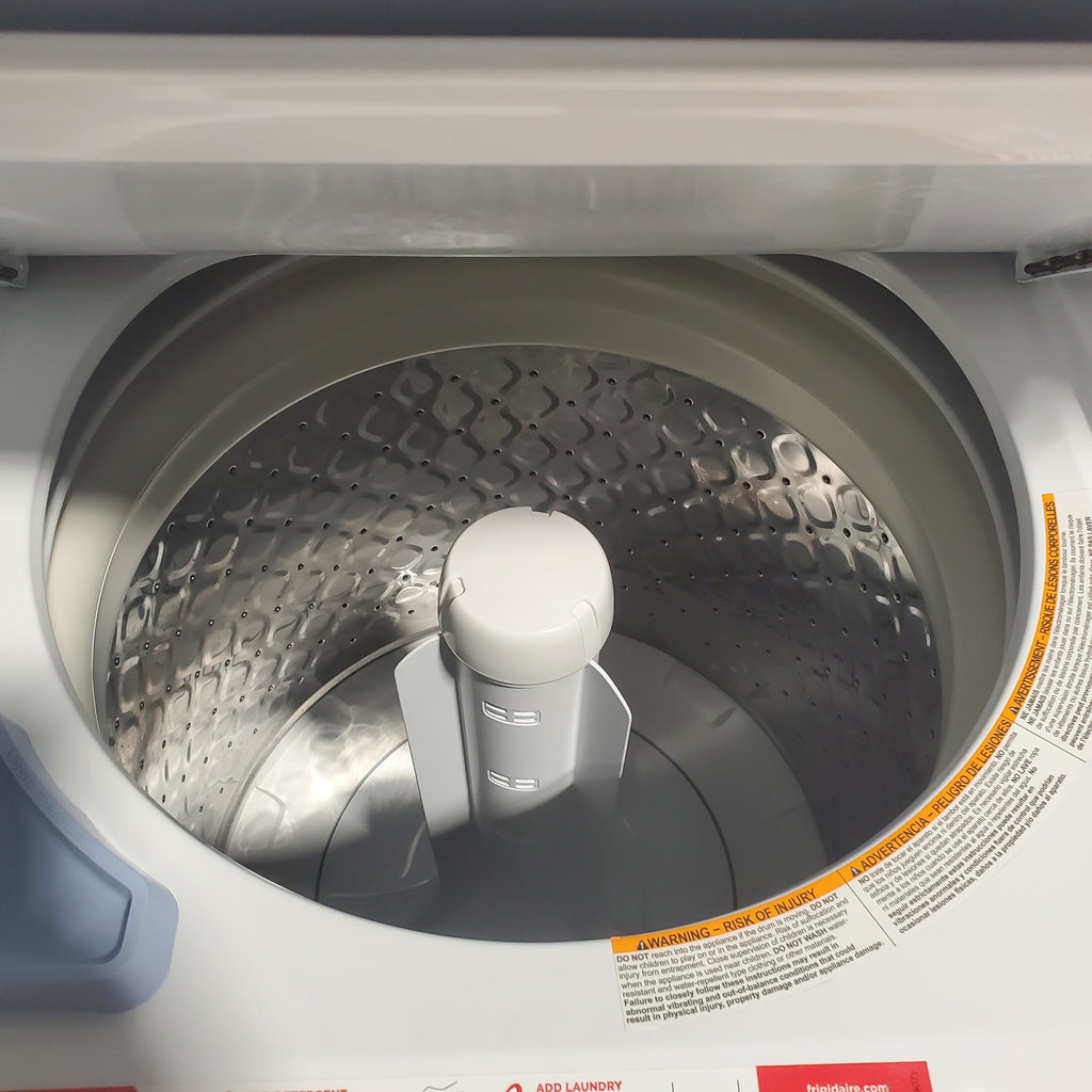 Pictures of Frigidaire Stacked Laundry Center with 3.9 cu ft Capacity Washer and 5.6 cu ft Electric Dryer with Maxfill Option- Scratch & Dent - Minor - Neu Appliance Outlet - Discount Appliance Outlet in Austin, Tx