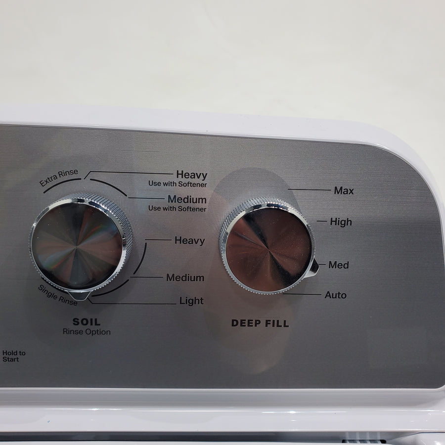 Maytag Top Load 4.7 cu. ft. Agitator Washer with Extra Power and Deep Fill Option and Gas Wrinkle Prevent 7.0 cu. ft Dryer with Extra Power Option - Open Box