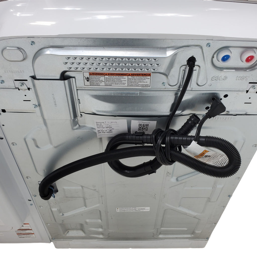 Pictures of Maytag Smart Top Load ENERGY STAR 5.3 cu. ft. Impeller Washer with Extra Power and Deep Fill Option and Smart 7.4 cu. ft. Electric Dryer with Extra Power and Advanced Moisture Sensing - Open Box - Neu Appliance Outlet - Discount Appliance Outlet in Austin, Tx