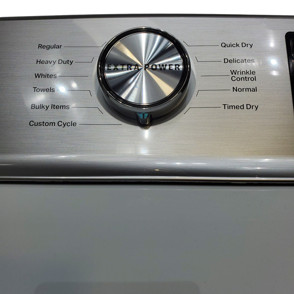 Pictures of Maytag Smart Top Load ENERGY STAR 5.3 cu. ft. Impeller Washer with Extra Power and Deep Fill Option and Smart 7.4 cu. ft. Electric Dryer with Extra Power and Advanced Moisture Sensing - Open Box - Neu Appliance Outlet - Discount Appliance Outlet in Austin, Tx