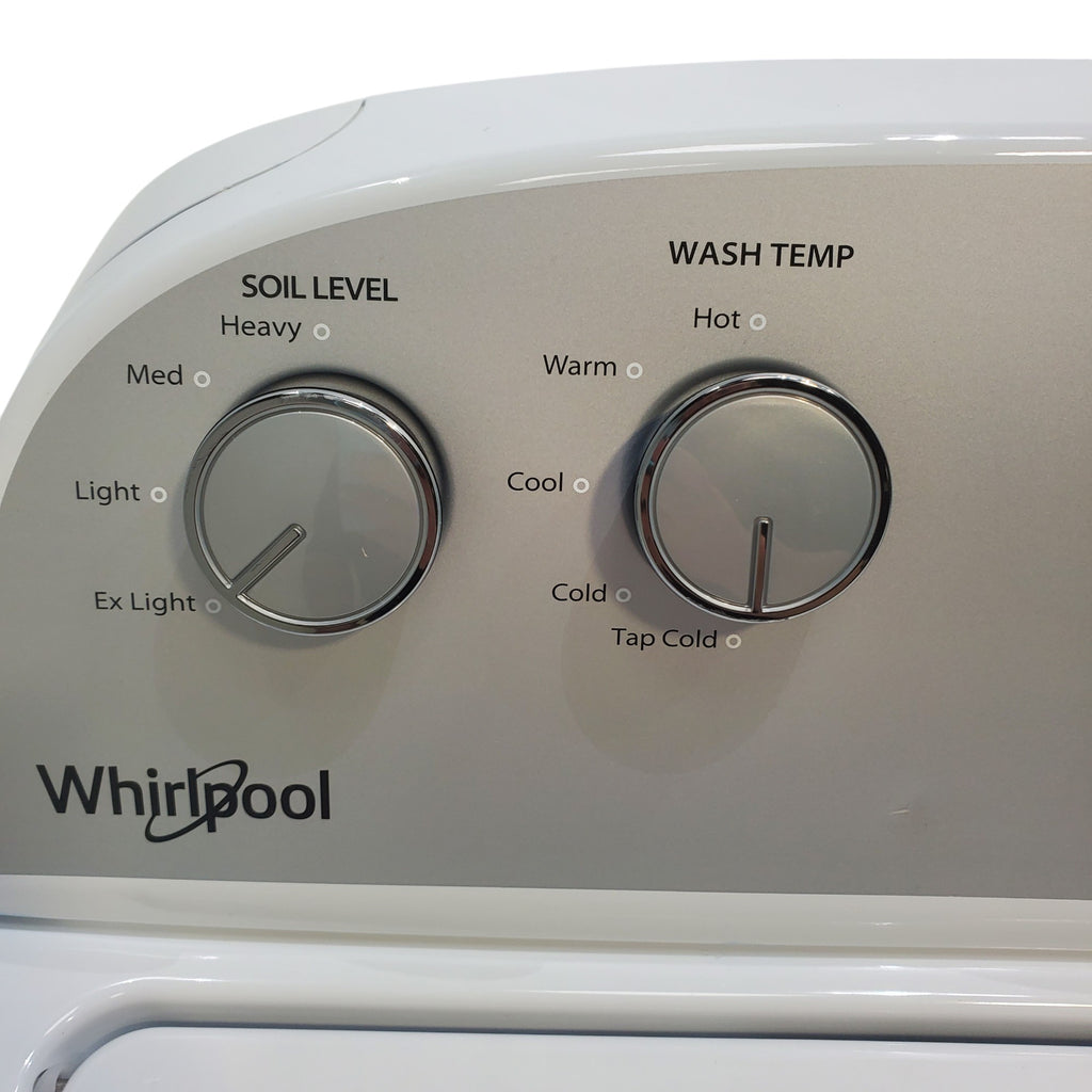 Pictures of HE Whirlpool 3.5 cu. ft. Top Load Washing Machine with Deep Water Wash and 7 cu. ft. Electric Dryer with AutoDry- Open Box - Neu Appliance Outlet - Discount Appliance Outlet in Austin, Tx