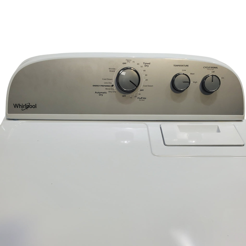 Pictures of HE Whirlpool 3.5 cu. ft. Top Load Washing Machine with Deep Water Wash and 7 cu. ft. Electric Dryer with AutoDry- Open Box - Neu Appliance Outlet - Discount Appliance Outlet in Austin, Tx