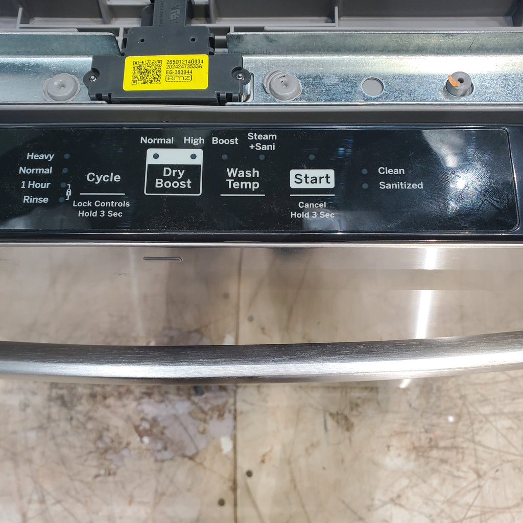 Pictures of GE® ENERGY STAR® Top Control with Plastic Interior Dishwasher with Sanitize Cycle & Dry Boost - Open Box - Neu Appliance Outlet - Discount Appliance Outlet in Austin, Tx