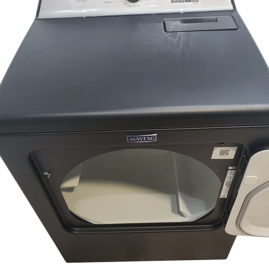 Pictures of Maytag Volcano Black Pet Pro 7.0 cu. ft. Electric Dryer with XL lint trap and Steam - Open Box - Neu Appliance Outlet - Discount Appliance Outlet in Austin, Tx