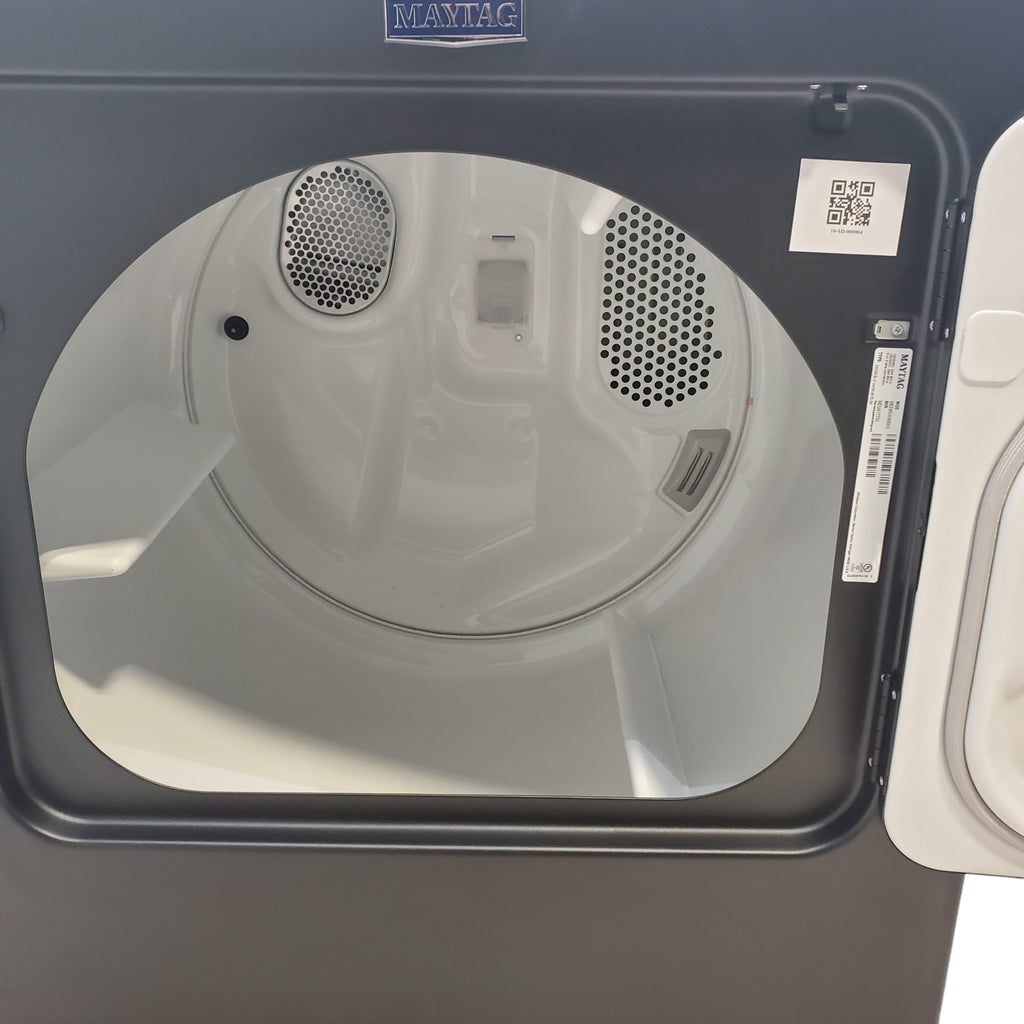 Pictures of Maytag Volcano Black Pet Pro 7.0 cu. ft. Electric Dryer with XL lint trap and Steam - Open Box - Neu Appliance Outlet - Discount Appliance Outlet in Austin, Tx