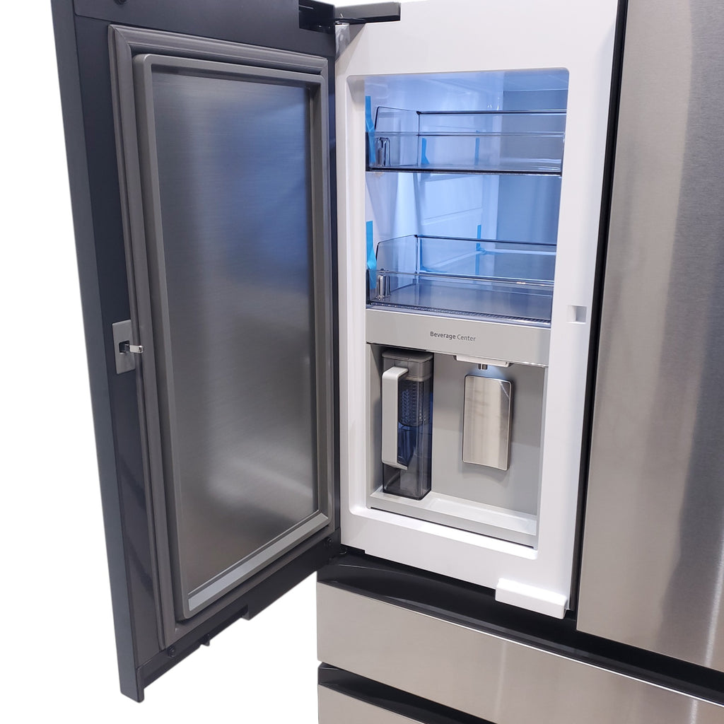 Pictures of Samsung Stainless Steel Bespoke 4-Door French Door Refrigerator (29 cu. ft.) with Beverage Center™ - Scratch & Dent - Minor - Neu Appliance Outlet - Discount Appliance Outlet in Austin, Tx