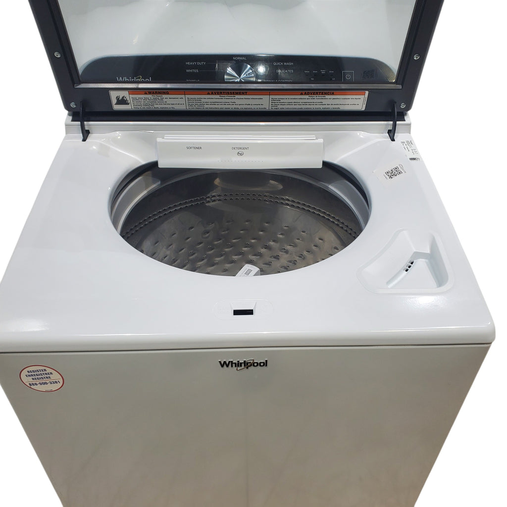 Pictures of ENERGY STAR Whirlpool 5.2 - 5.3 cu ft Capacity Top Load Washer with 2 in 1 Removable Agitator - Scratch & Dent - Minor - Neu Appliance Outlet - Discount Appliance Outlet in Austin, Tx