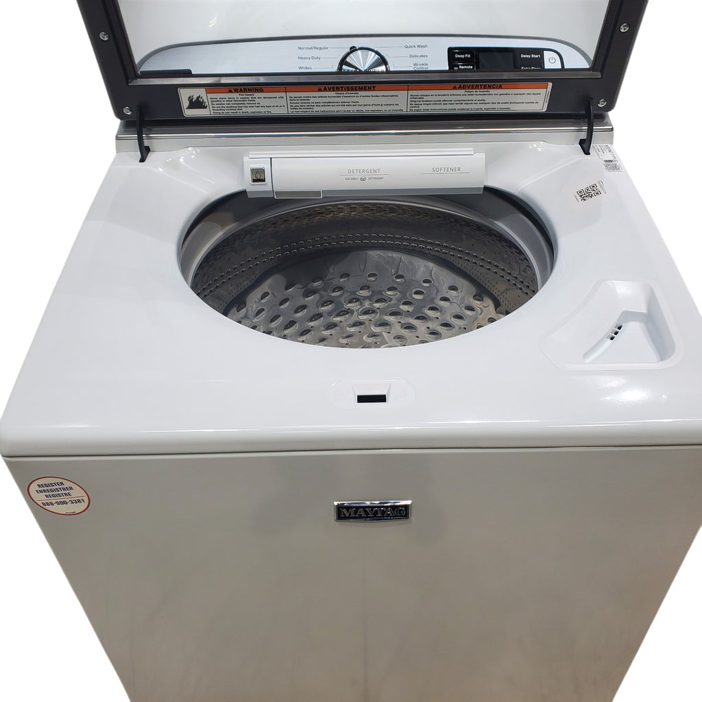 Pictures of ENERGY STAR Maytag 5.3 cu. ft. Smart Capable Top Load Washing Machine with Extra Power Button - Open Box - Neu Appliance Outlet - Discount Appliance Outlet in Austin, Tx