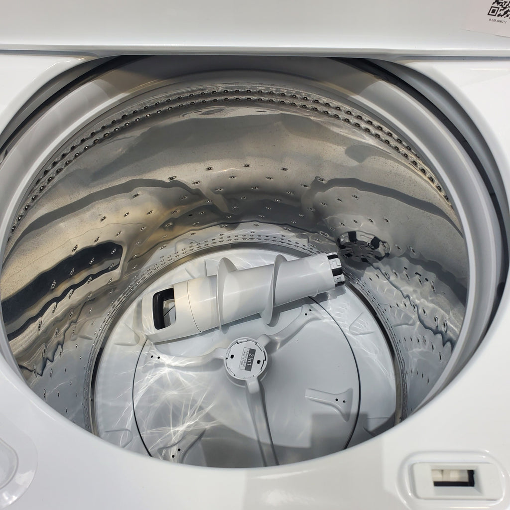 Pictures of Whirlpool 3.8–3.9 Cu. Ft. Top Load Washer with 2 in 1 Removable Agitator and Soil Level Selection and Whirlpool 7-cu ft Vented Electric Dryer - Open Box - Neu Appliance Outlet - Discount Appliance Outlet in Austin, Tx