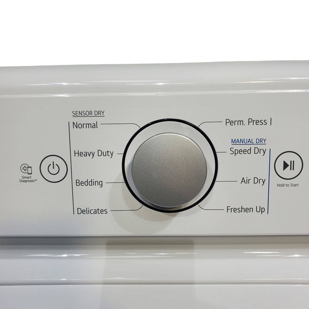 Pictures of LG 5.0 cu. ft. Mega Capacity Top Load Washer with TurboDrum™ Technology and 7.3 cu. ft. Ultra Large Capacity Electric Dryer with Sensor Dry Technology - Scratch & Dent - Minor - Neu Appliance Outlet - Discount Appliance Outlet in Austin, Tx