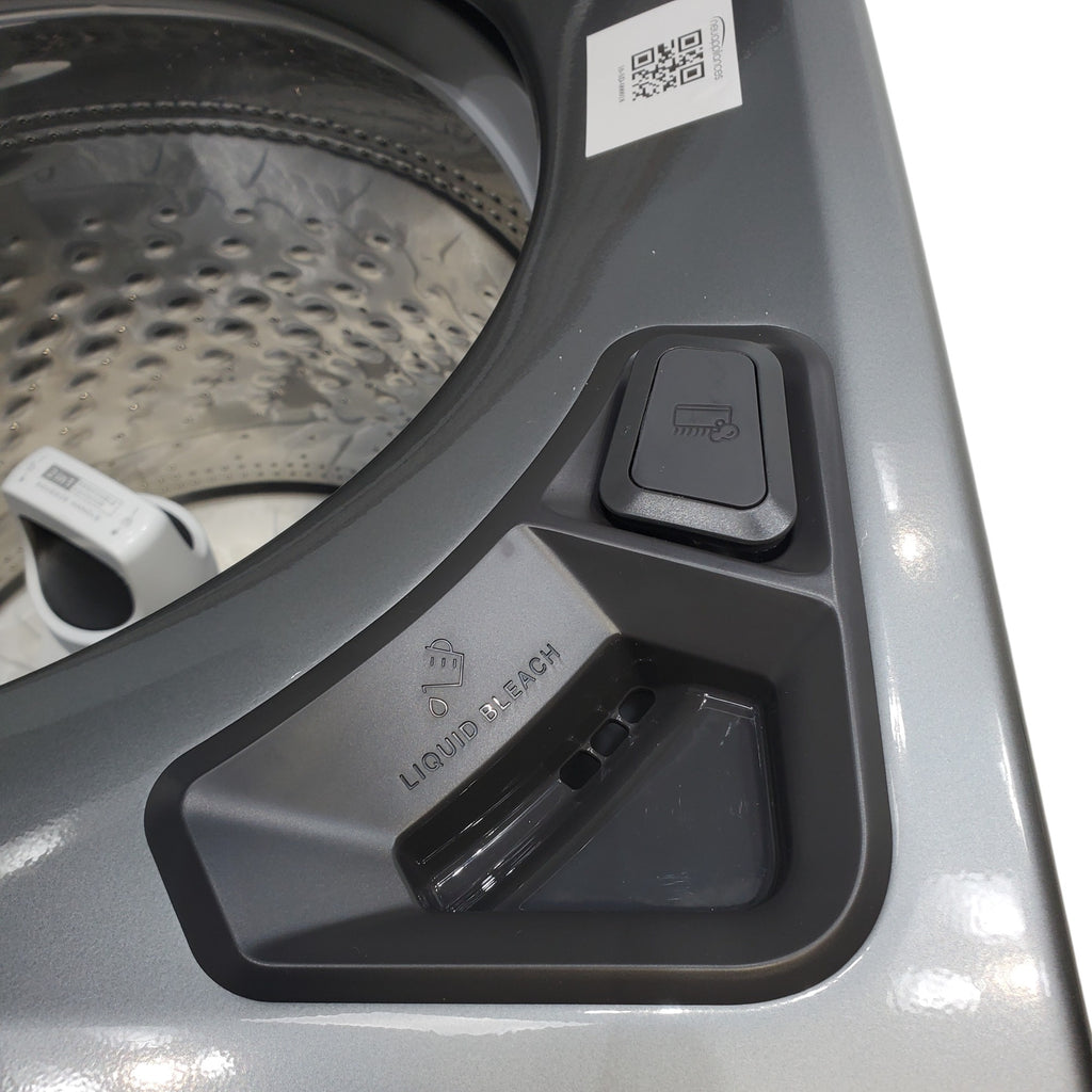 Pictures of Whirlpool Chrome Shadow 5.2 - 5.3 cu. ft. ENERGY STAR Top Load Washer with 2 in 1 Removable Agitator and Load & Go™ dispenser - Scratch & Dent - Minor - Neu Appliance Outlet - Discount Appliance Outlet in Austin, Tx