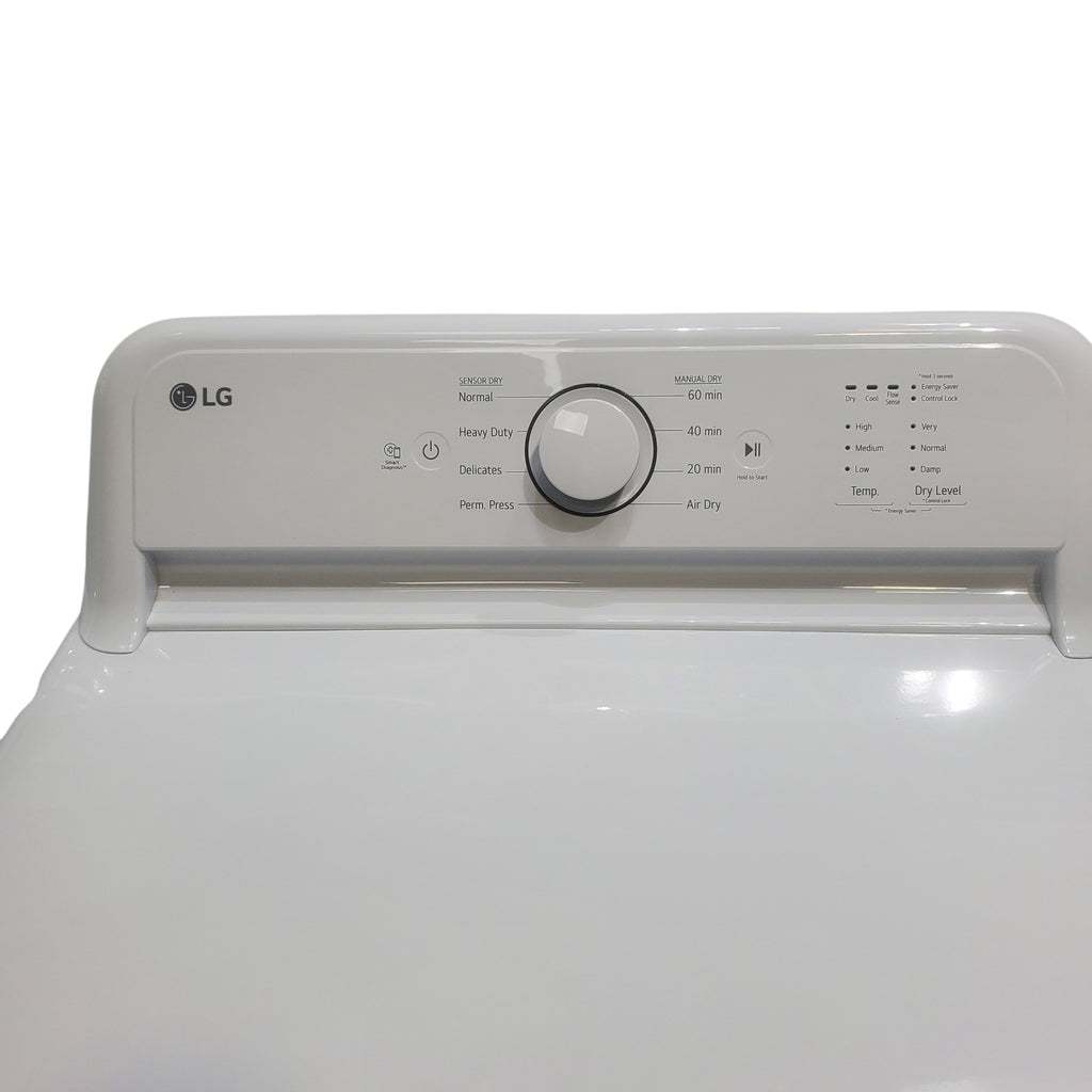 Pictures of ENERGY STAR LG 4.1 cu. ft. Top Load Washing M0achine with 4-Way Agitator and ENERGY STAR LG 7.3 cu. ft. Electric Dryer with Smart Diagnosis - Scratch & Dent - Minor - Neu Appliance Outlet - Discount Appliance Outlet in Austin, Tx