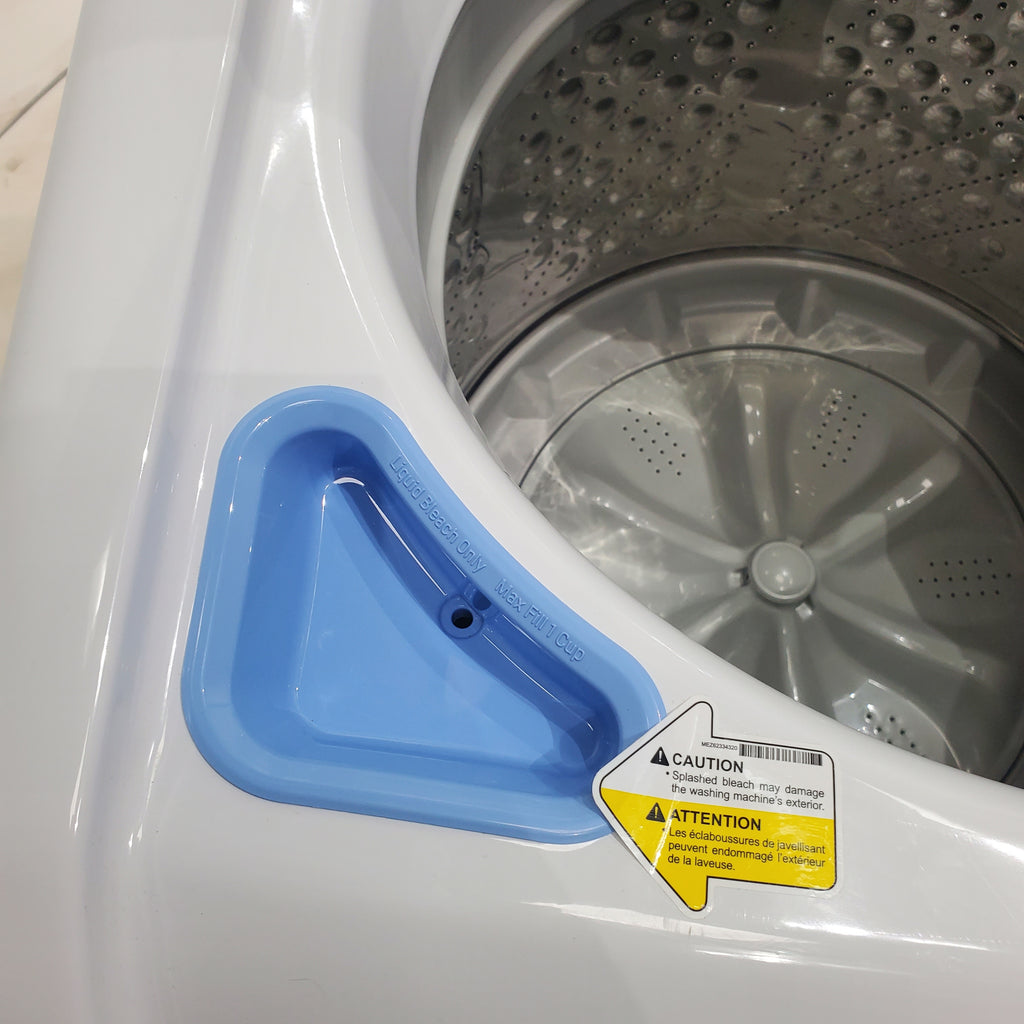 Pictures of LG 4.5 cu. ft. Ultra Large Capacity Top Load Washer with TurboDrum™ Technology and 7.3 cu. ft. Ultra Large Capacity Electric Dryer with Sensor Dry Technology - Open Box - Neu Appliance Outlet - Discount Appliance Outlet in Austin, Tx