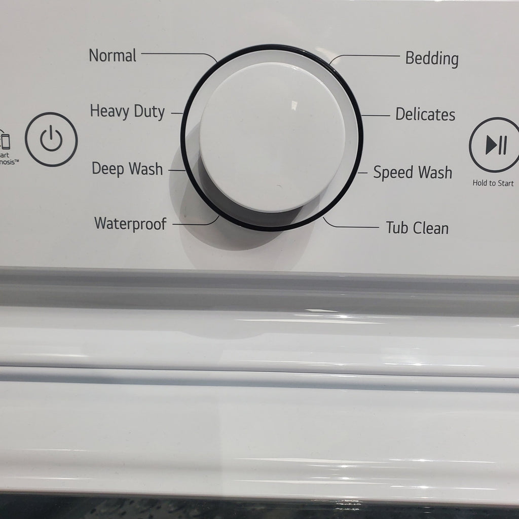 Pictures of LG 4.5 cu. ft. Ultra Large Capacity Top Load Washer with TurboDrum™ Technology and 7.3 cu. ft. Ultra Large Capacity Electric Dryer with Sensor Dry Technology - Open Box - Neu Appliance Outlet - Discount Appliance Outlet in Austin, Tx