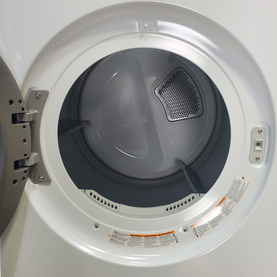 White LG Wash Tower Single Unit Front Load with Center Control™ 4.5 cu. ft. Washer and 7.4 cu. ft. Electric Dryer - Scratch & Dent - Minor