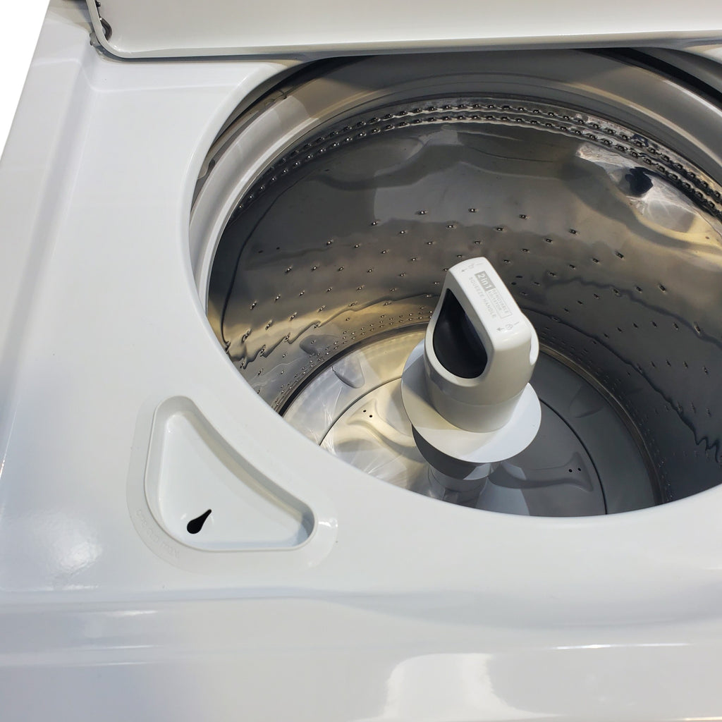 Pictures of Whirlpool 3.8–3.9 Cu. Ft. Top Load Washer with 2 in 1 Removable Agitator and Soil Level Selection and Whirlpool 7-cu ft Vented Electric Dryer - Open Box - Neu Appliance Outlet - Discount Appliance Outlet in Austin, Tx