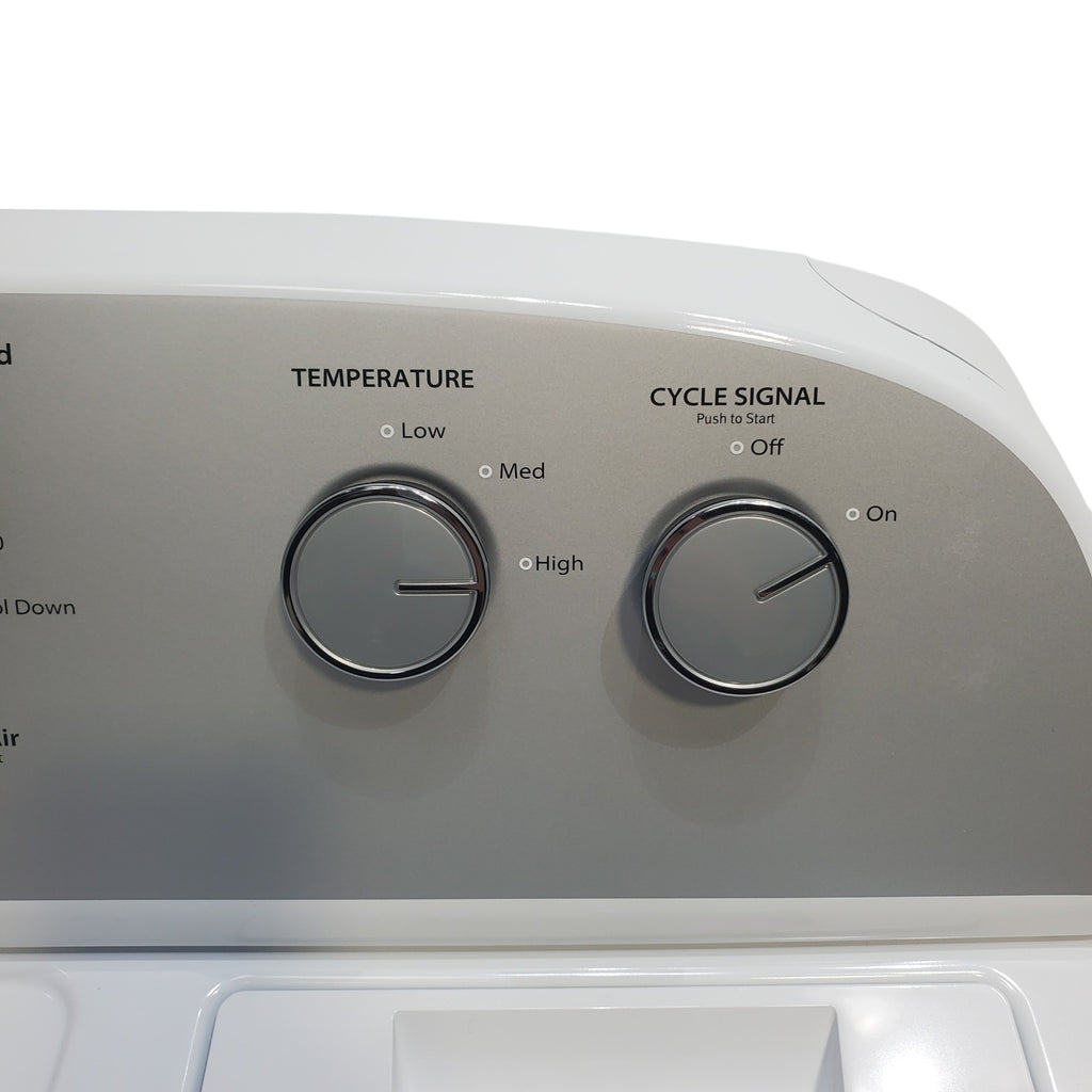 Pictures of Whirlpool 3.8–3.9 Cu. Ft. Top Load Washer with 2 in 1 Removable Agitator and Soil Level Selection and Whirlpool 7-cu ft Vented Electric Dryer - Open Box - Neu Appliance Outlet - Discount Appliance Outlet in Austin, Tx