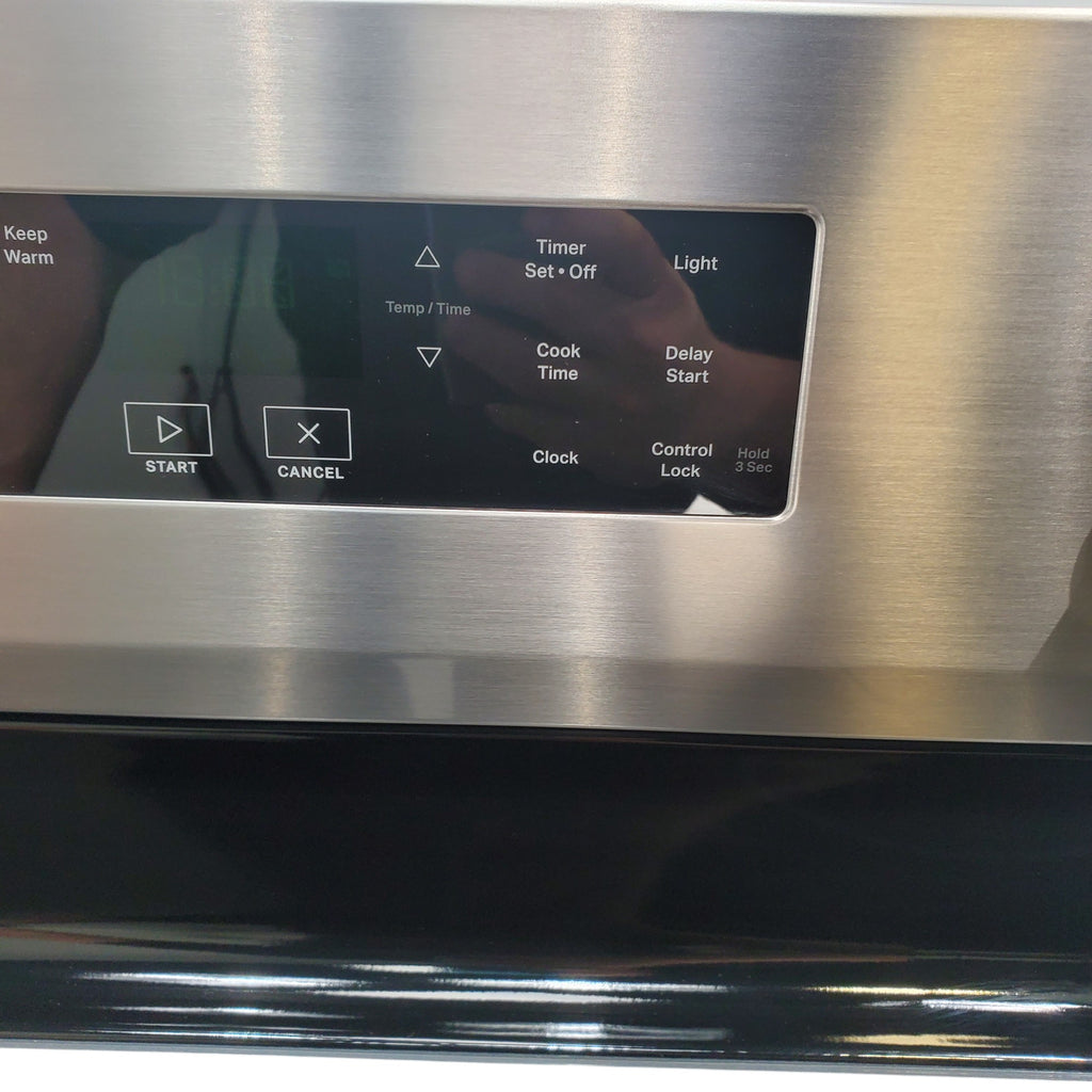 Pictures of Whirlpool 30 in. 4 Burner Element Freestanding Electric Range in Stainless Steel with Thermal - Scratch & Dent - Minor - Neu Appliance Outlet - Discount Appliance Outlet in Austin, Tx
