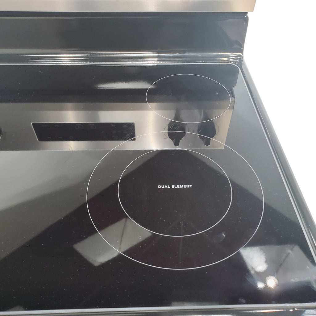 Pictures of Whirlpool 30 in. 4 Burner Element Freestanding Electric Range in Stainless Steel with Thermal - Scratch & Dent - Minor - Neu Appliance Outlet - Discount Appliance Outlet in Austin, Tx