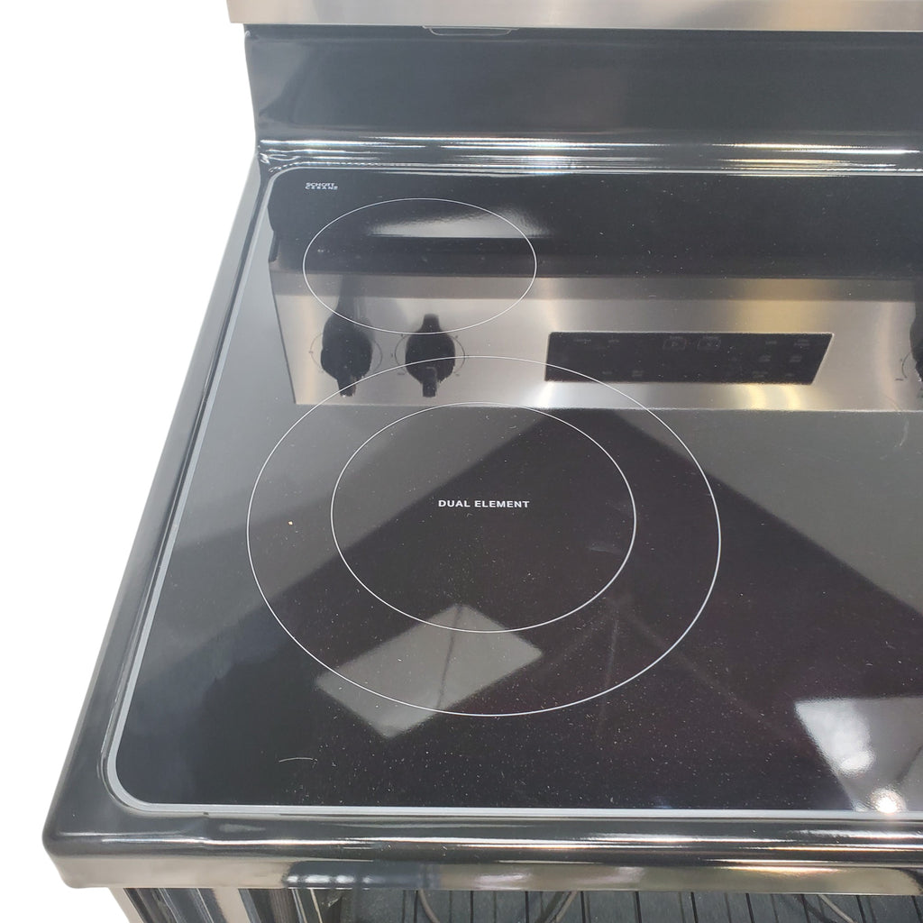 Pictures of Whirlpool 30 in. 4 Burner Element Freestanding Electric Range in Stainless Steel with Thermal - Scratch & Dent - Minor - Neu Appliance Outlet - Discount Appliance Outlet in Austin, Tx