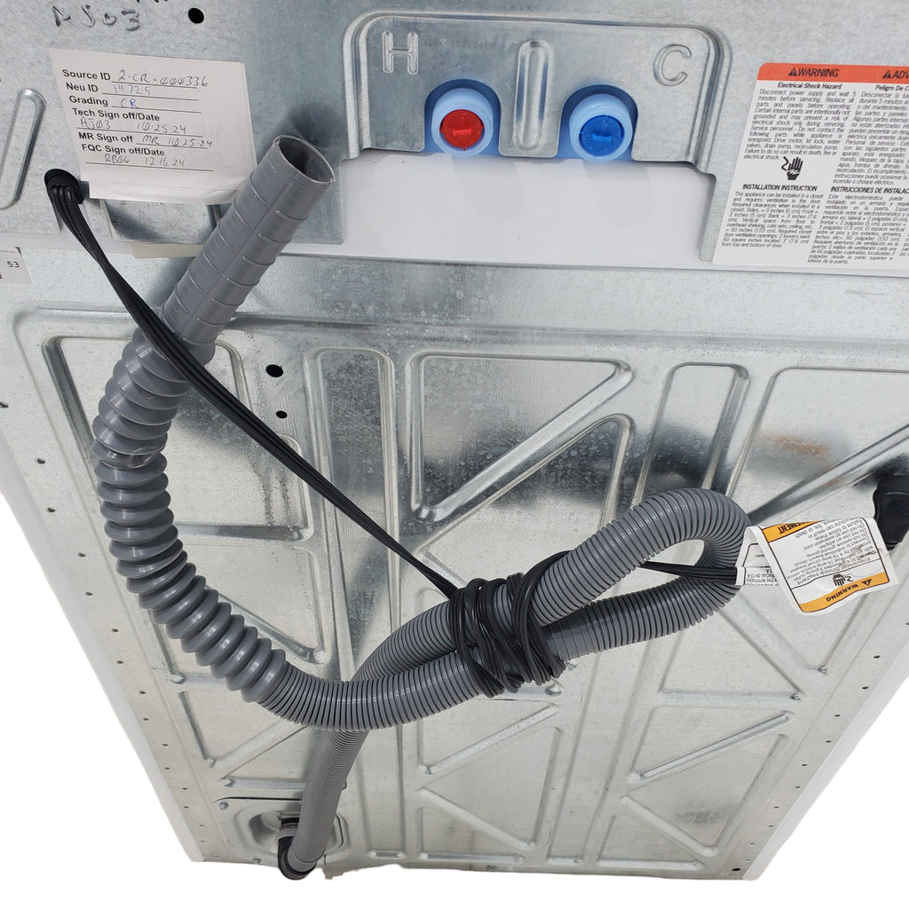 Pictures of GE® ENERGY STAR® 4.6 cu. ft. Capacity Top Load Washer with Sanitize w/Oxi and FlexDispense® - Certified Refurbished - Neu Appliance Outlet - Discount Appliance Outlet in Austin, Tx
