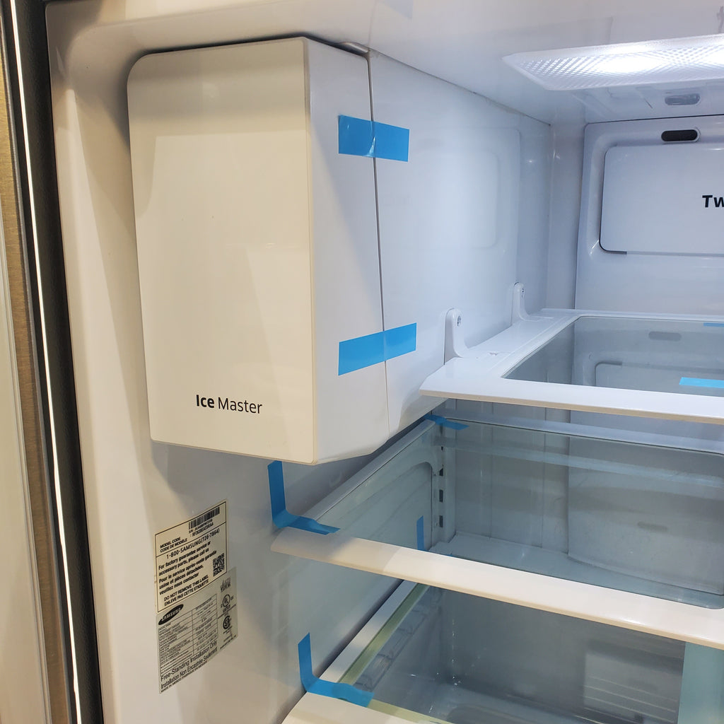 Pictures of Samsung Stainless Steel 36' Wide French Door 24.6 cu ft Refrigerator with Cool Select Pantry and Twin Cooling Plus - Certified Refurbished - Neu Appliance Outlet - Discount Appliance Outlet in Austin, Tx