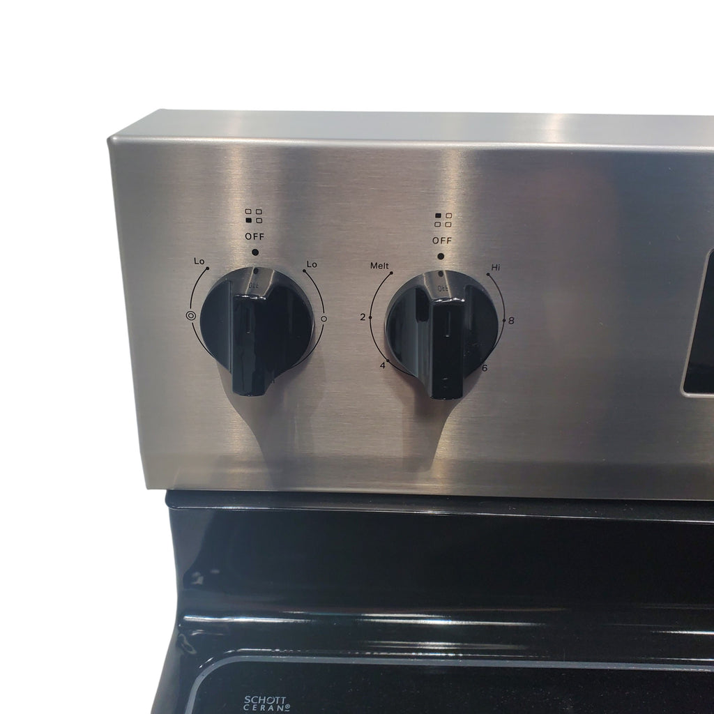 Pictures of Whirlpool 30 in. 4 Burner Element Freestanding Electric Range in Stainless Steel with Thermal - Open Box - Neu Appliance Outlet - Discount Appliance Outlet in Austin, Tx