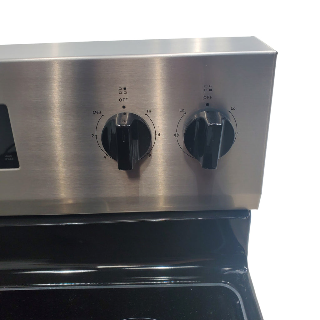 Pictures of Whirlpool 30 in. 4 Burner Element Freestanding Electric Range in Stainless Steel with Thermal - Open Box - Neu Appliance Outlet - Discount Appliance Outlet in Austin, Tx